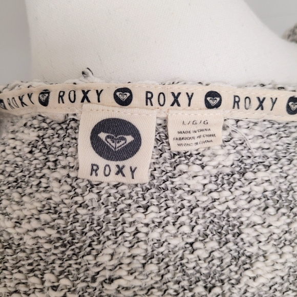 Roxy - loose knit hooded sweatshirt - Picture 5 of 5